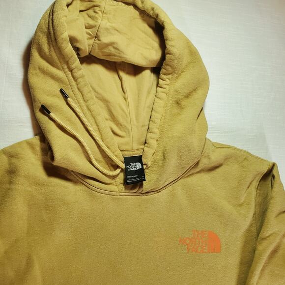 The North Face Hoodie XL Mustard - Picture 6 of 9